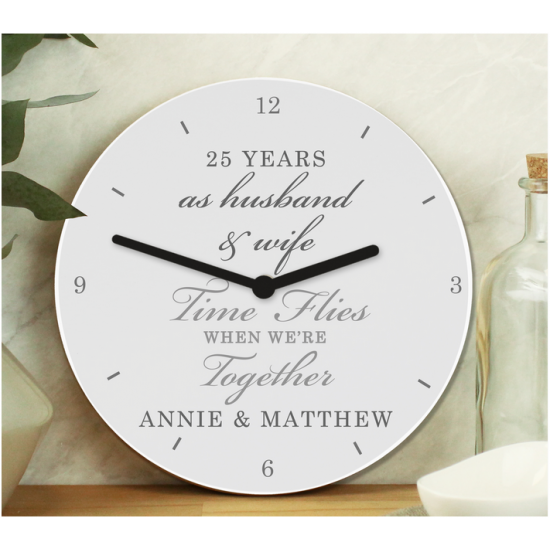 Personalised London Animal Bus Wooden Clock