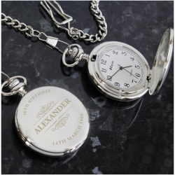 Personalised Classic Pocket Fob Watch