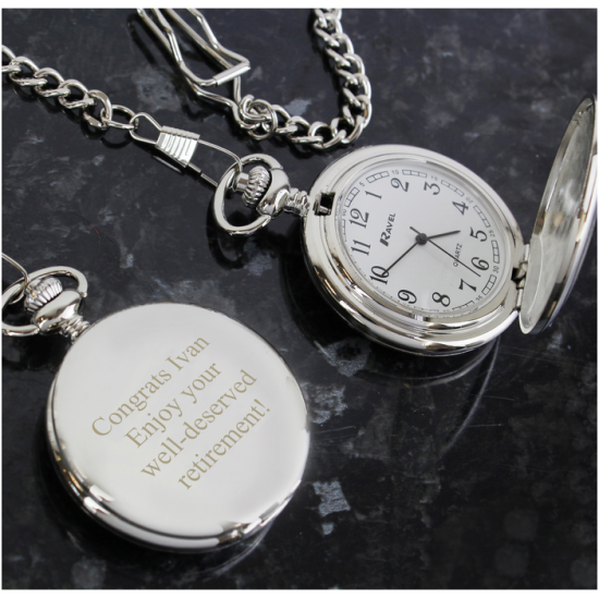 Personalised Formal Pocket Fob Watch