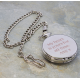 Personalised Valentine's Day Dual-Side Pocket Watch