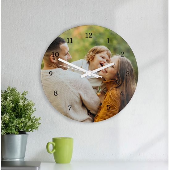 Personalised Picture Wall Clock